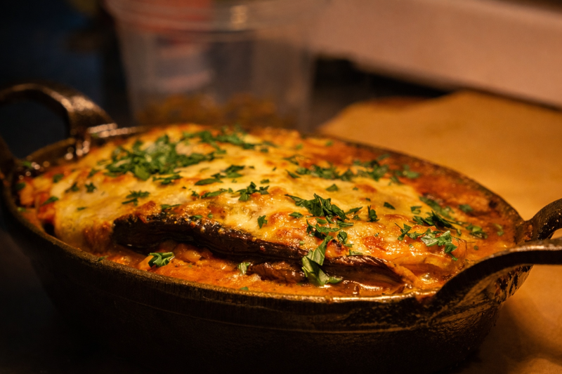 Eggplant parmigiana