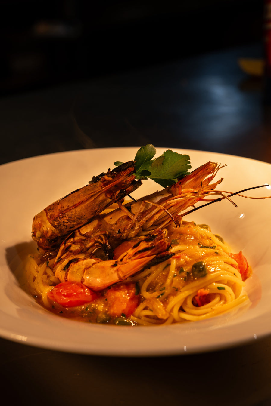 Sicilian Prawn Pasta